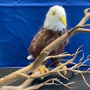 Needle felted Eagle